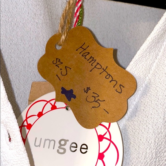 NWT White Dolman Collared Blouse Size S - Picture 6 of 6